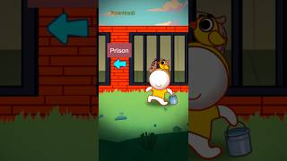 The flatheaded character simply escaped prison 😮 funny viral shorts [upl. by Odyssey]