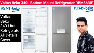 Voltas Beko Refrigerator 340 Liter  Voltas beko BMR RBM363IF [upl. by Catharina]