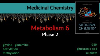 12 Metabolism 6 phase 2 Conjugation  Medicinal chemistry بالعربي [upl. by Darwen]