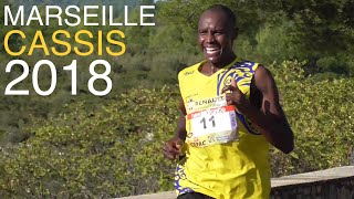 MarseilleCassis 2018 40ème Édition Running Semi Marathon Course à Pied Route World Road Race Half [upl. by Atteuqram544]