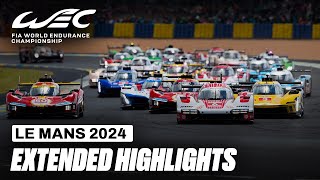 40 Minutes of Le Mans Highlights 🍿 I 2024 24 Hours of Le Mans I FIA WEC [upl. by Durno717]