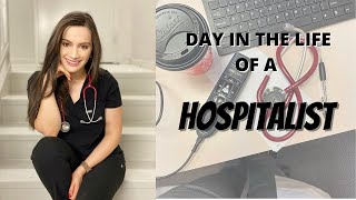 Day in the life of a HospitalistInternist Hospital medicine [upl. by Yznil]