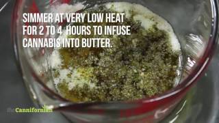 How to make cannabutter [upl. by Epuladaugairam714]