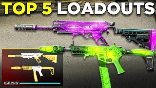 TOP 5 META SMG LOADOUTS in SEASON 5 👑 Warzone 3 Best Class Setups  MW3 [upl. by Ginsburg]