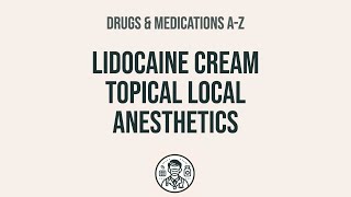 How to use Lidocaine Cream Topical Local Anesthetics  Explain UsesSide EffectsInteractions [upl. by Krenek]