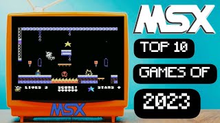 The Very BEST MSX GAMES Released in 2023 msx msx2 msxgames [upl. by Gris]