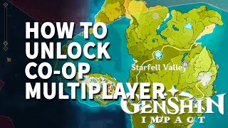 How to unlock Coop multiplayer mode Genshin Impact [upl. by Jair]