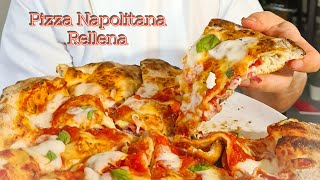 Pizza Napolitana Rellena Shorts [upl. by Pru187]