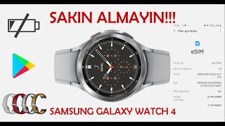 Samsung Galaxy Watch 4 İnceleme [upl. by Thurmann]