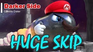 HUGE SKIP IN DARKER SIDE  MARIO ODYSSEY [upl. by Jorgensen867]