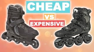 CHEAP VS EXPENSIVE INLINE SKATES  PART 1 [upl. by Nelleeus721]