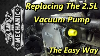 Replacing VW 25l Vacuum Pump  The Easy Way [upl. by Yzmar542]