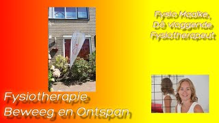 Fysio Maaike de vloggende therapeut van Fysiotherapie BeweegampOntspan en haar praktijk in Zoetermeer [upl. by Thekla]