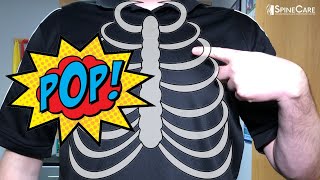 How to Self Adjust Your Chest AND Front Ribs  Costochondritis Treatment [upl. by Eldoria]