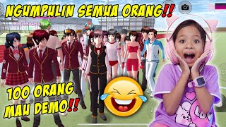 NGUMPULIN SEMUA ORANG DI LAPANGAN SAKURA SCHOOL SIMULATOR‼️😂wkwkwk BANYAK BANGET‼️ KOCAK‼️😂 [upl. by Eryt691]