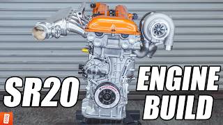 700HP SR20DET Engine Build  Full Start to Finish 4K [upl. by Annoiek279]