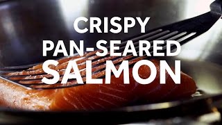 The Food Lab How to Make PanFried Salmon Fillets With Crispy Skin [upl. by Dorkus]