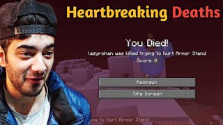 Minecraft Heartbreaking MomentsSmartyPie Reacts 11 [upl. by Elleinwad]