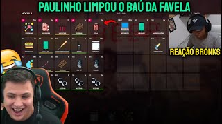 🔥TENSO REAÇÃO EOBRONKS ao SER ROUBD0 pelo PAULINHO O LOKO no CAPITAL CITY [upl. by Derrek]