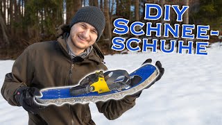 Schneeschuhe selberbauen Teil 2  DIY  MYOG Schneeschuhe [upl. by Ylrbmik281]