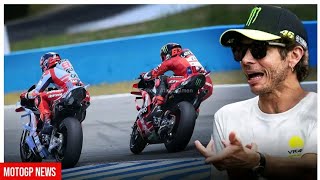 Valentino Rossi reveals the secret of Pecco Bagnaias success in beating Marc Marquez‼️ [upl. by Edwyna986]