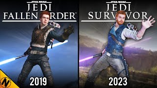 Star Wars Jedi Survivor vs Jedi Fallen Order  Direct Comparison [upl. by Aamsa617]