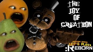 The Joy of Creation Reborn FNAF w Annoying Orange amp Pear [upl. by Selfridge]