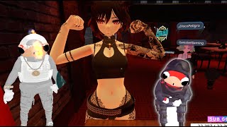 JUAN por primera vez en VRCHAT ft La RataRoja CITAS TINDER [upl. by Dittman296]