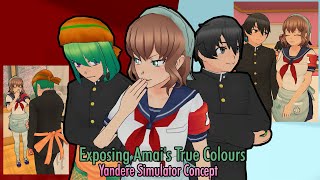 Amai SECRETLY Mistreats Her Clubmembers  Exposing Amais True Colours Yandere Simulator Concept [upl. by Gombach]