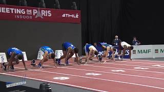 60m – Serie 4 – CAM – Championnat Régionaux Ca amp Ju 27012019 – Bercy [upl. by Girand396]