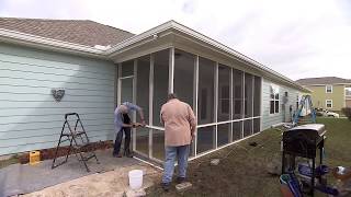 Screening in a Porch  Todays Homeowner with Danny Lipford [upl. by Anna-Diana]