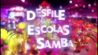 Desfile das escolas de samba de São Paulo e do Rio de Janeiro na Globo 9 a 12022018 [upl. by Diskin]