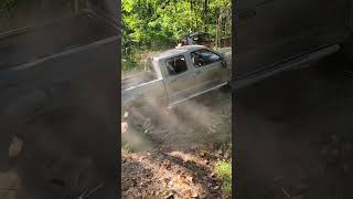 Nissan Frontier supercharged goin through ditch [upl. by Allenrac145]