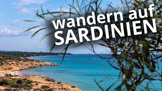 Sardinien wandern zur Spiaggia di Tuerredda Südsardinien [upl. by Nanreit]