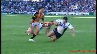 NRL Best Try Saving Tackles [upl. by Ecirbaf607]