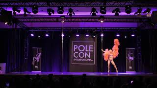 Alethea Austin Pole Dance Showcase  Pole Convention 2019 [upl. by Mallon26]