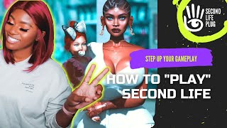 How to Play Second Life  Gameplay Options Part 1  Family amp Life Sims [upl. by Eliza]