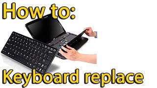 How to replace keyboard on Gateway NE56R41u laptop [upl. by Tnek180]