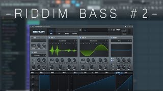 Juicy Riddim Bass  Serum Tutorial [upl. by Gnot743]