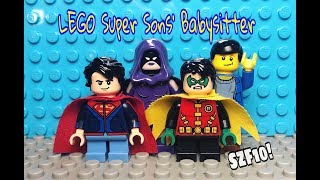 LEGO Super Sons Babysitter Skinny Zach Films 10th Anniversary RATED PGish [upl. by Raddy718]