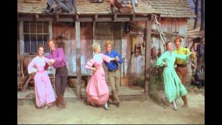 Barn Raising Dance 7 Brides for 7 Brothers  MGM Studio Orchestra HD [upl. by Einor]