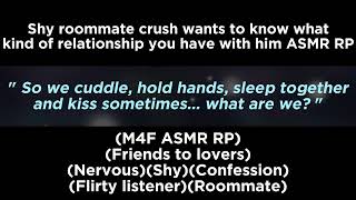 Shy roommate best friend crush confesses to you M4F ASMR RPFriends to lovers [upl. by Dnomyar]