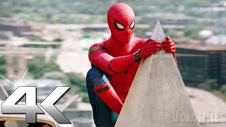 SPIDERMAN HOMECOMING Best Action Scenes 4K ᴴᴰ [upl. by Phineas749]