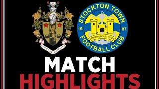 HIGHLIGHTS  Brighouse Town 13 Stockton Town [upl. by Ailadi]