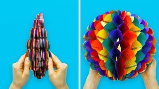 25 MANUALIDADES ADORABLES CON PAPEL [upl. by Lewert]