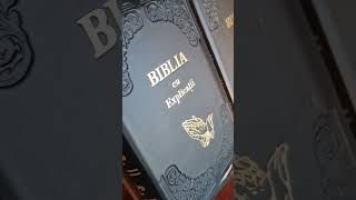 Biblia cu explicatii coperta handmade si fermoar  Libraria Maranatha [upl. by Johnny]