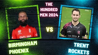 Birmingham Phoenix Men v Trent Rockets Men  Match 28 Full Highlights  The Hundred 2024 thehundred [upl. by Hagen]