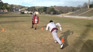 Wide Receiver Drills  Coach Ryan OHara [upl. by Medorra]