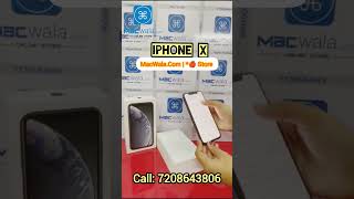 Apple Preowned iphone X 64GB Available At MacWala just ₹15900 Call 7208643806 mumbai [upl. by Treblig]