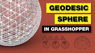 Grasshopper Tutorial  Geodesic Sphere Dome [upl. by Aizti]